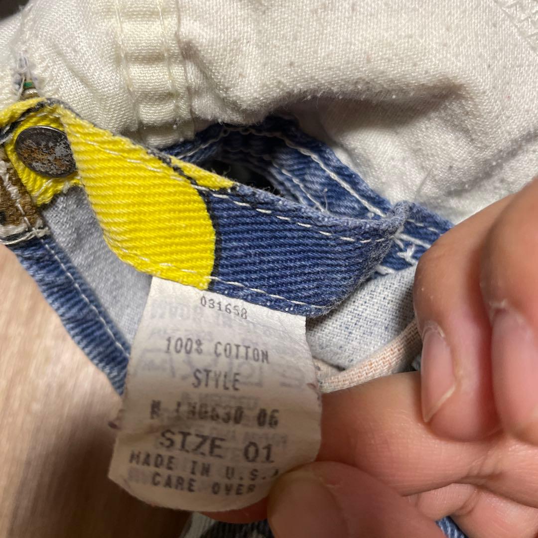 HEEHAW LIBERTY オーバーオール　キッズ　古着　レトロ