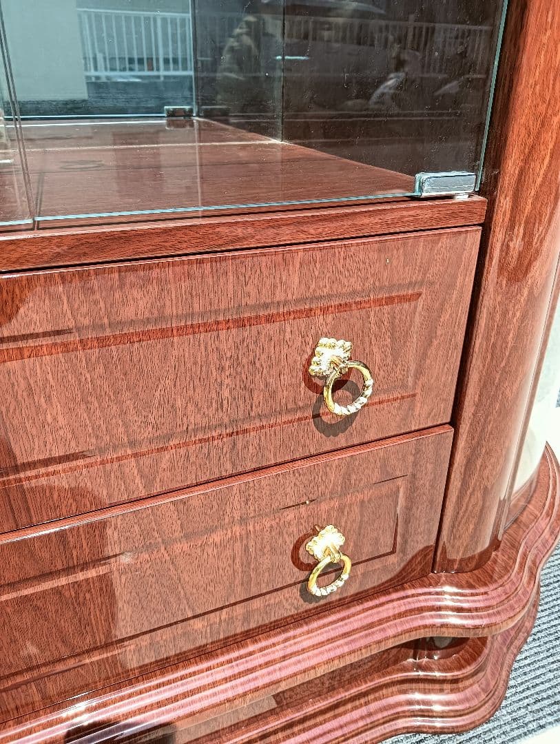 アンティーク　棚　キャビネット