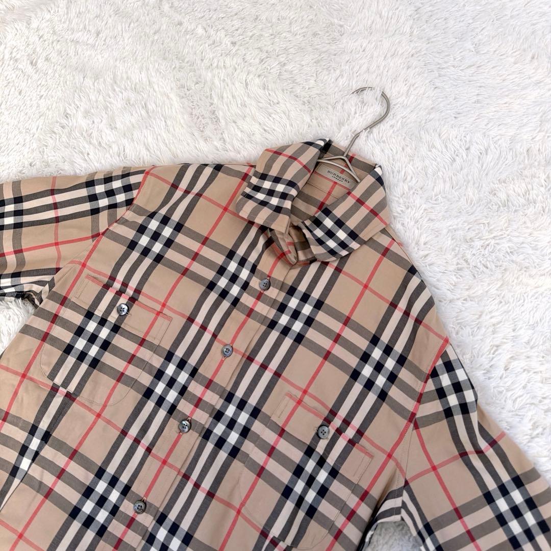 未使用級✨ BURBERRY LONDON ノバチェック シャツ チェック柄 S