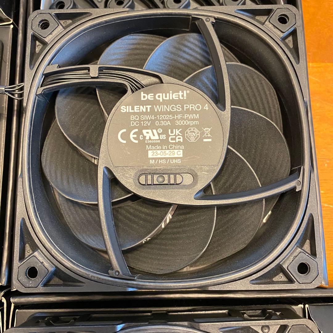 be quiet! SILENT WINGS PRO4 120mm PWM 4個