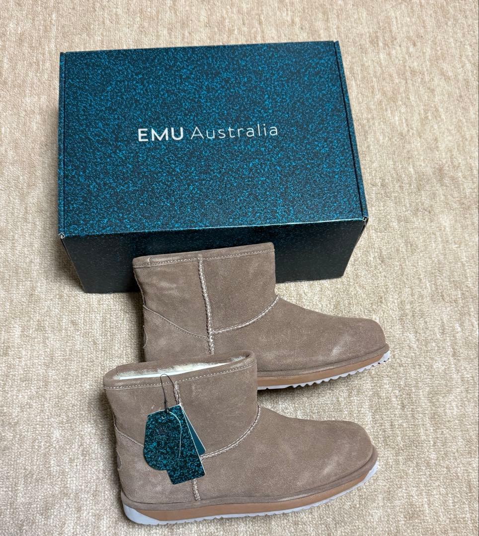 emu オーストラリア パターソンミニ 25 箱あり　ムートンブーツ