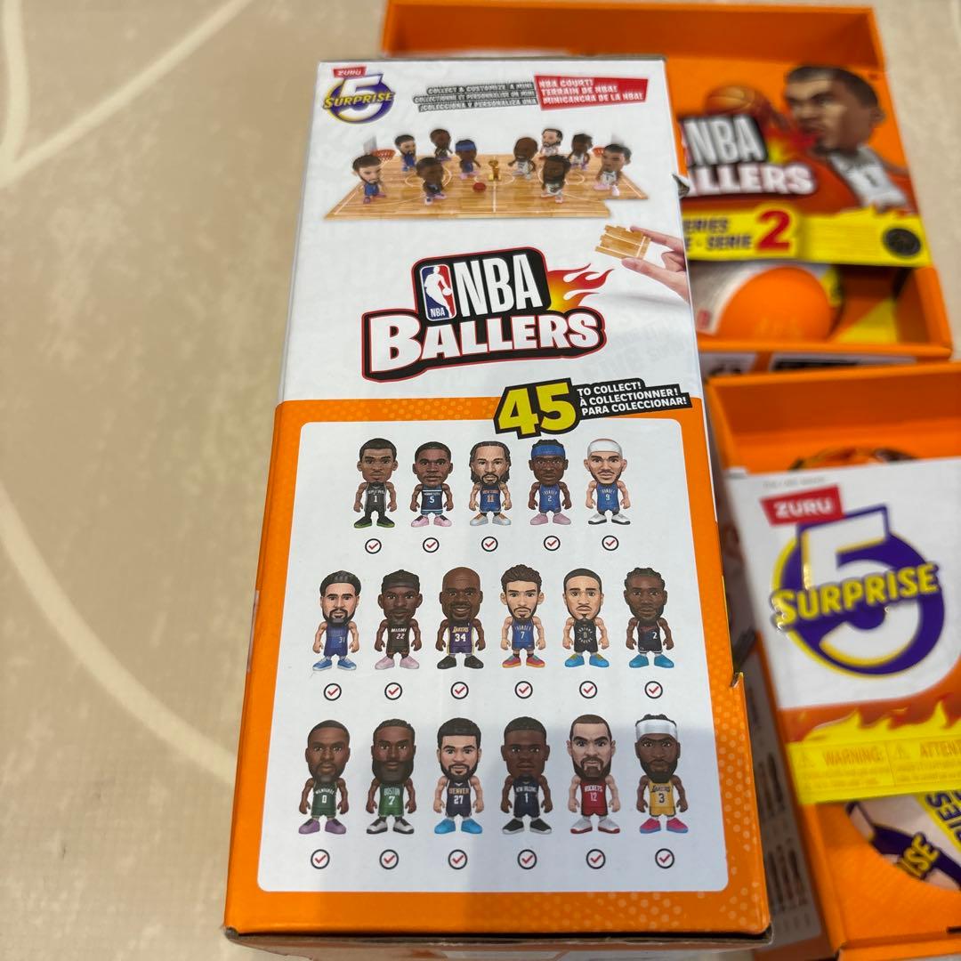 新品未開封！3セット！NBA Ballers 2 フィギュア