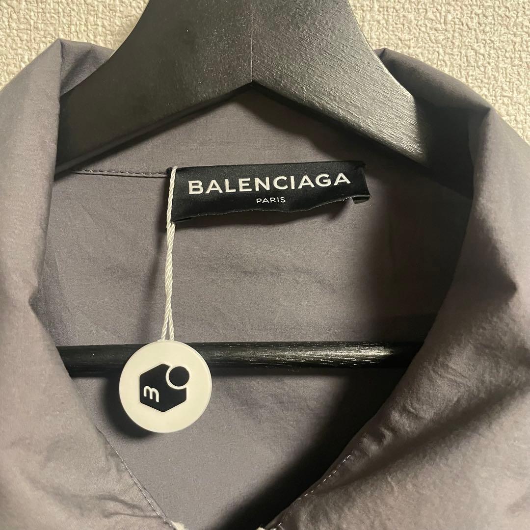 BALENCIAGA ナイロンジャケット グレー ネイビー