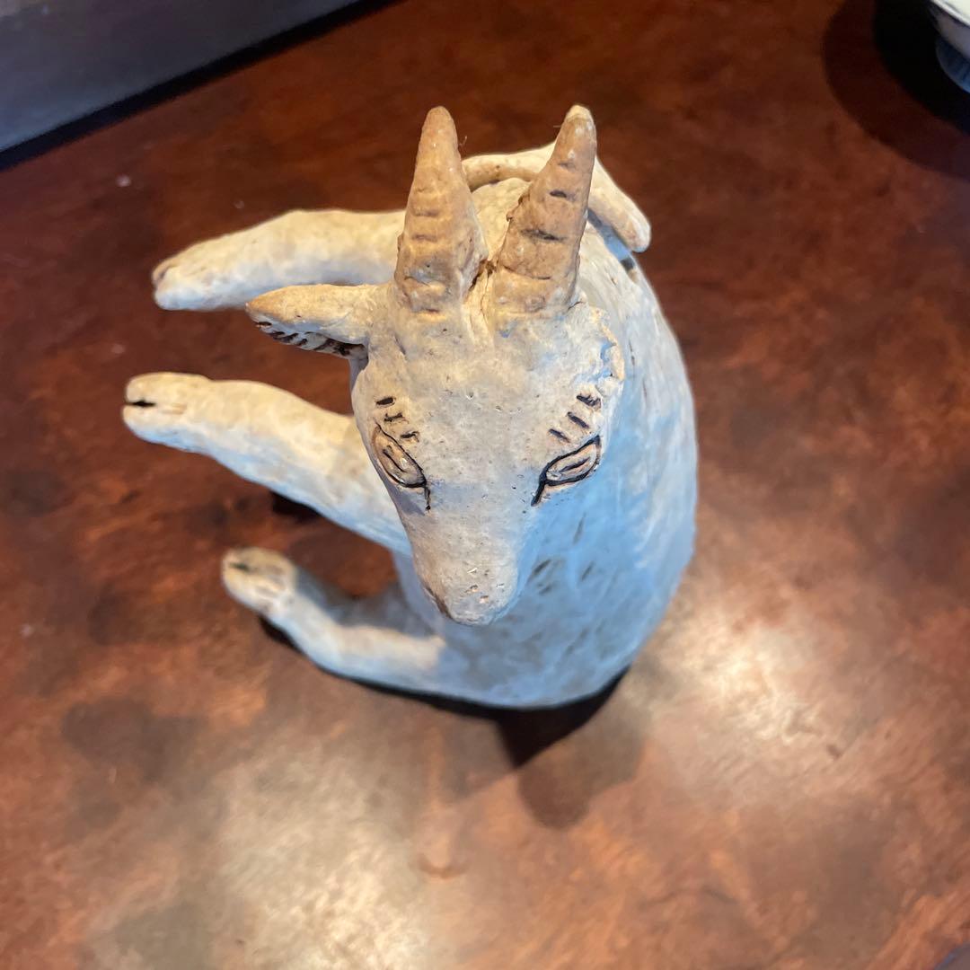 かとうゆみさん、陶器ヤギ