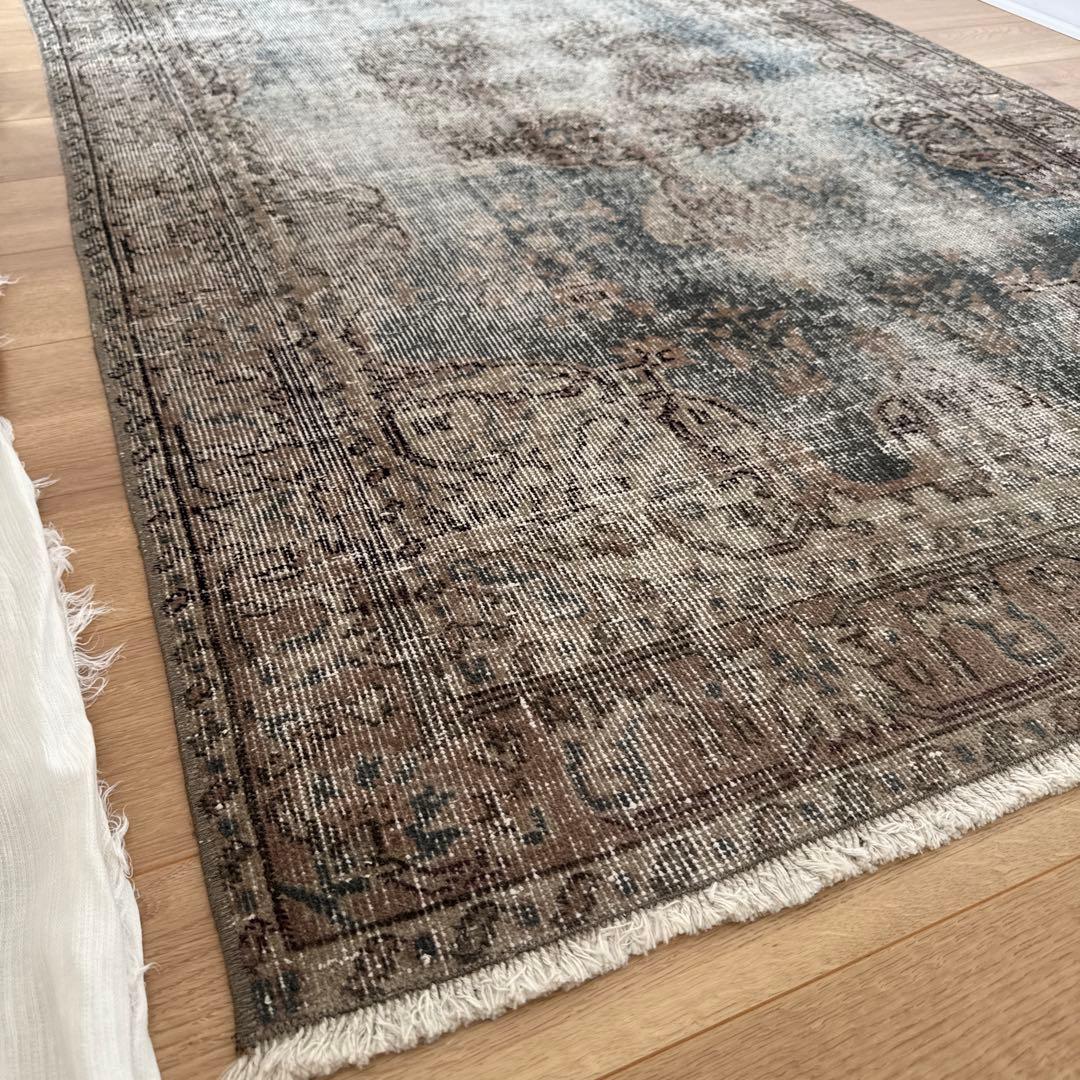 オーバーダイラグ トルコラグ ヴィンテージラグ