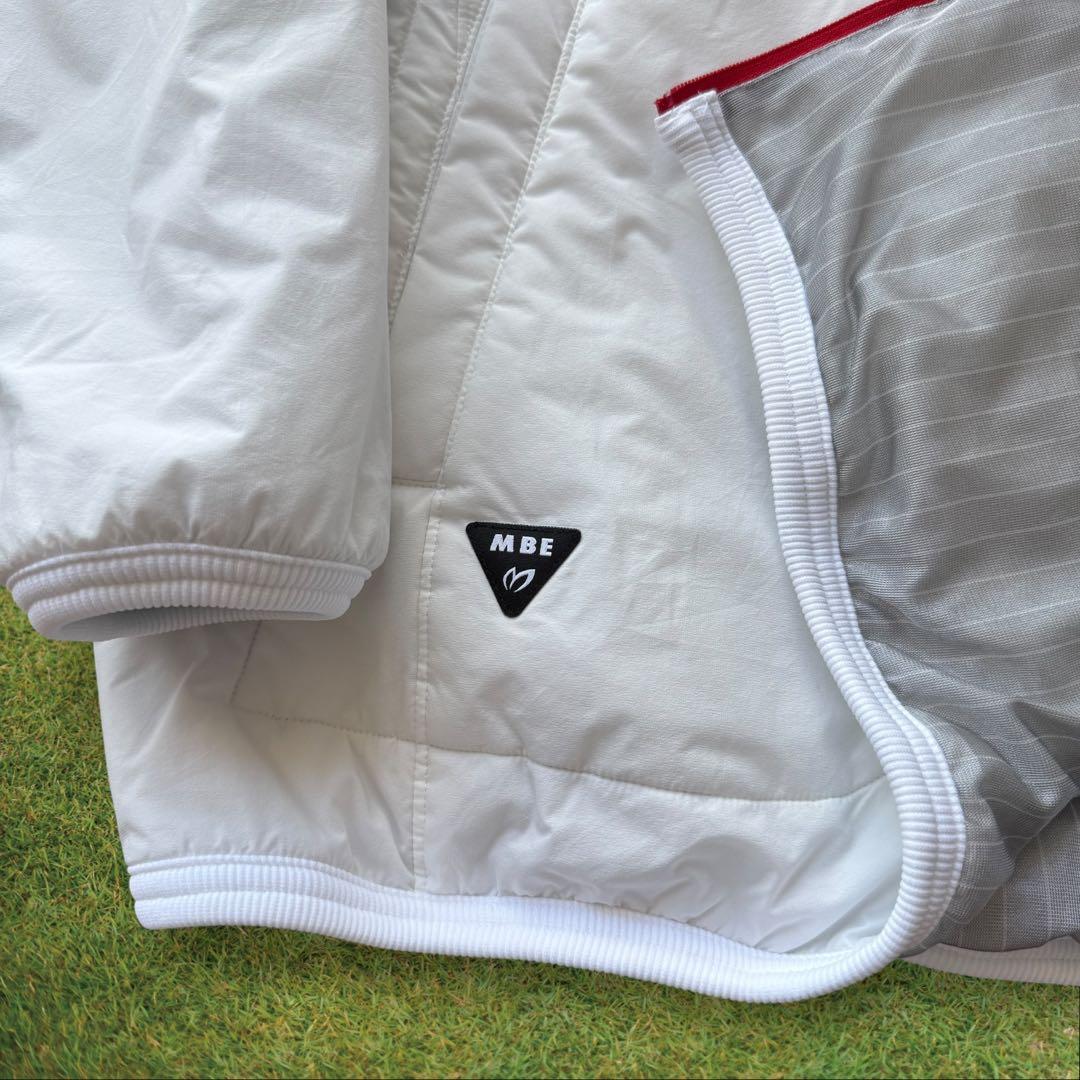 美品　中綿　蓄熱　マスターバニー　スニード　M〜L相当　白　ホワイト　ジャケット