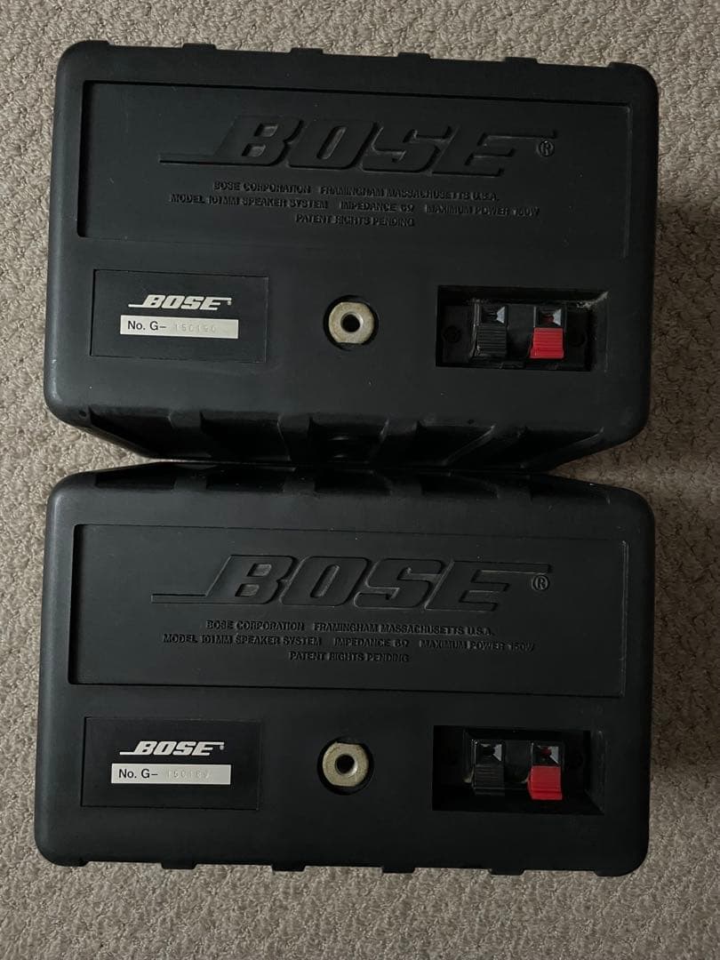 【良品】BOSE 101MM シリアル連番スピーカー