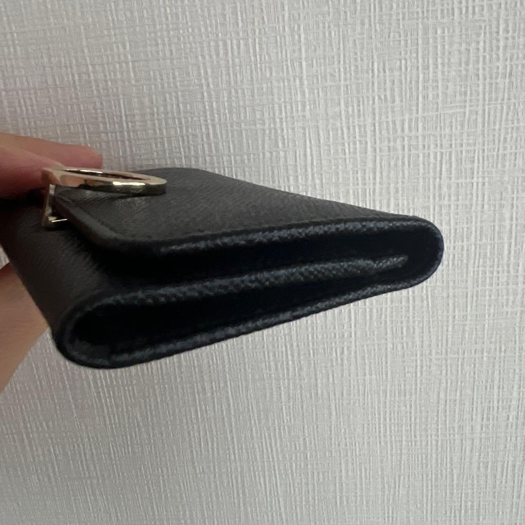 BVLGARI ブラックレザー 名刺入れ