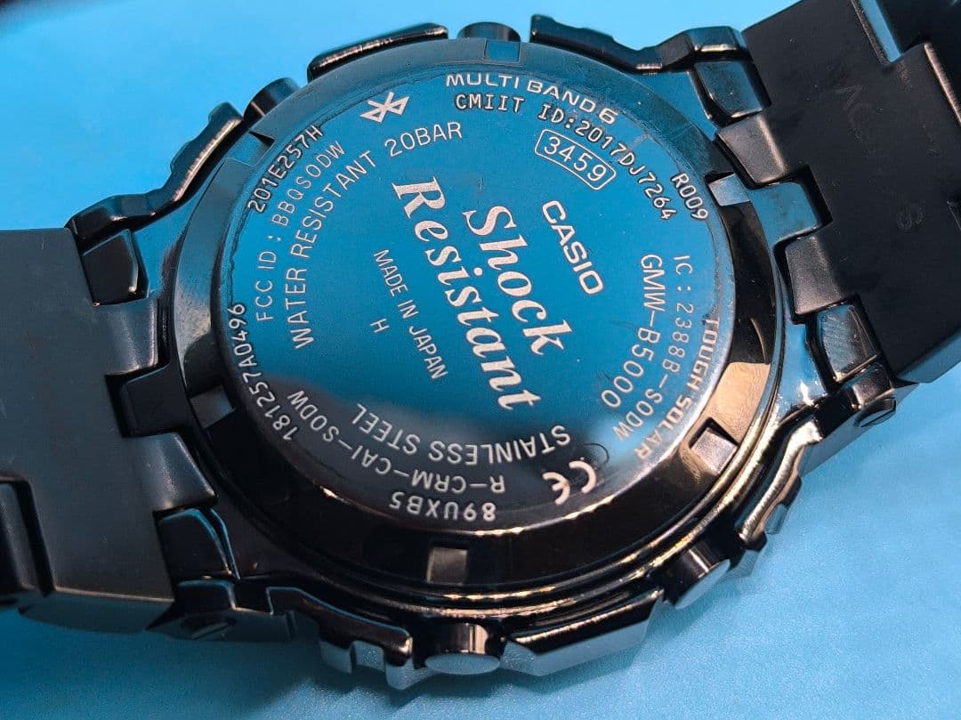 最終価格(美品)G-SHOCK GMW-B5000GD フルメタル ブラック