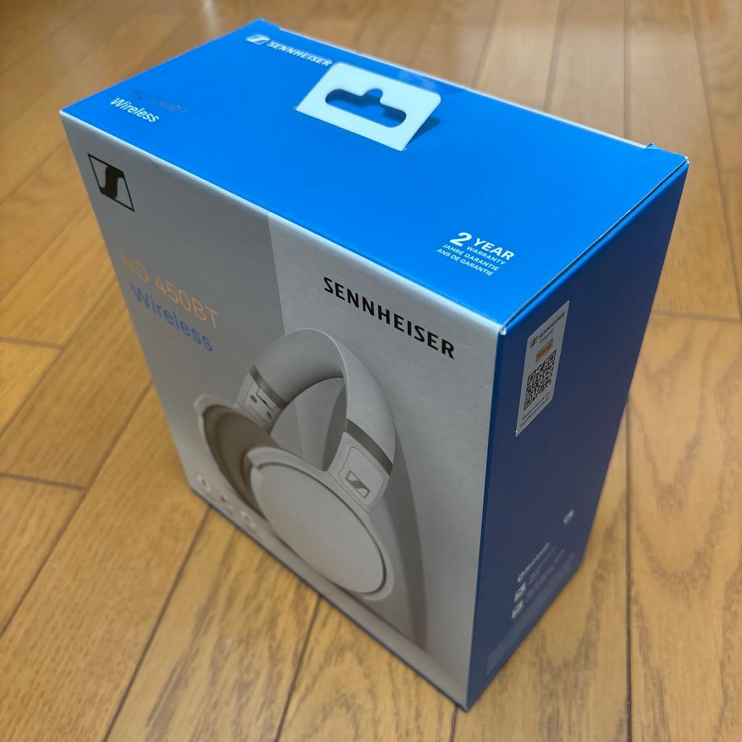 【新品未開封】Sennheiser HD450BT-WHITE