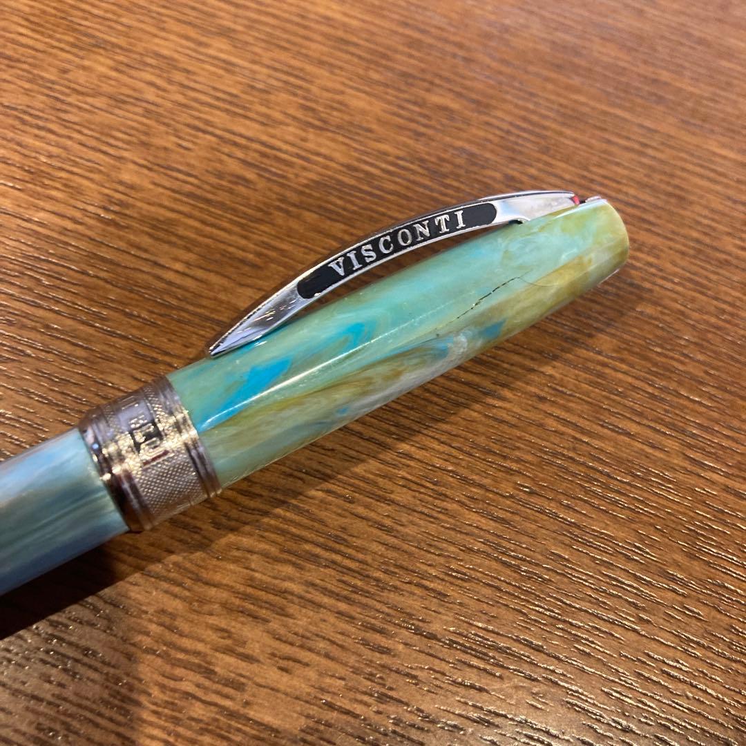 VISCONTI ビスコンティ　ボールペン　ブルー系