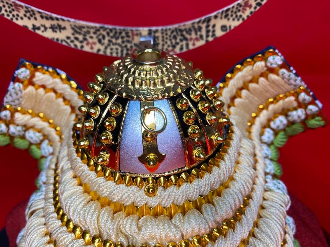 東京久月　五月人形　伊達政宗　兜飾り・甲冑師：玉鳳　作