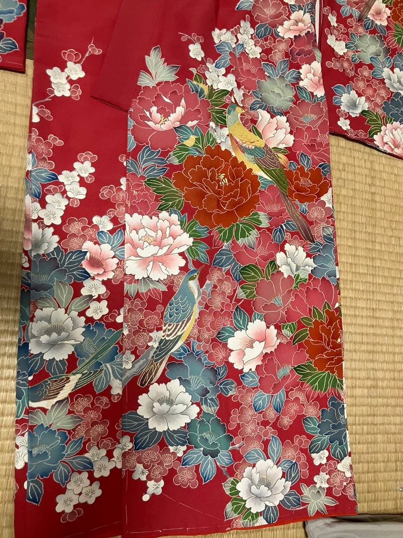 正絹　四つ身　七五三　祝い着