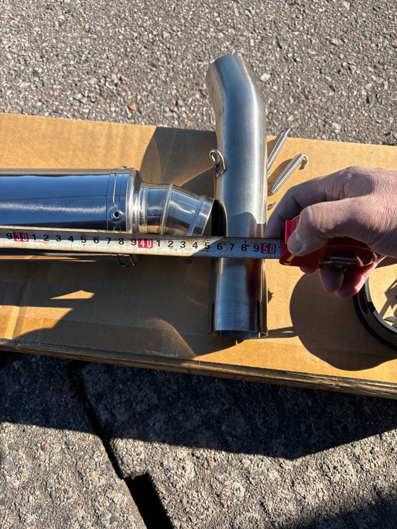 スリップオン ステンレス マフラー CB1300 などに　汎用