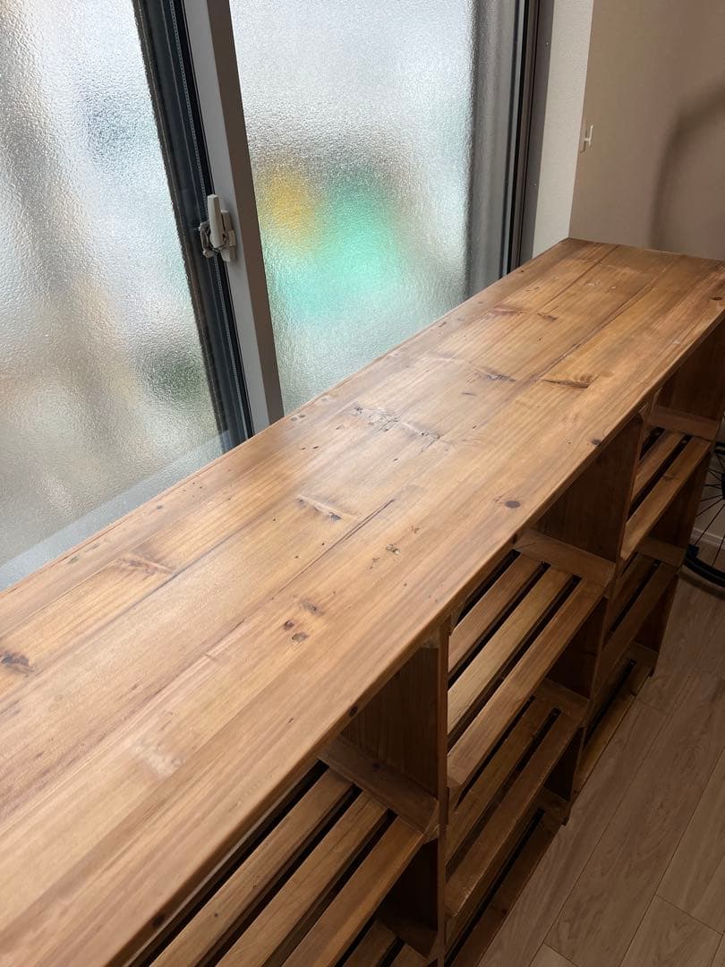 【美品】CRASH GATE クラッシュゲート アネットⅡ シェルフ 関家具