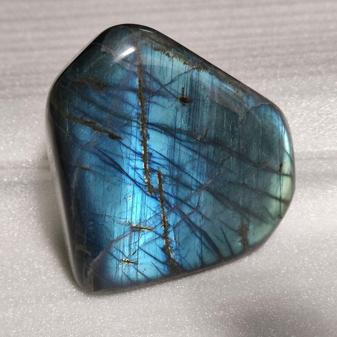 パワーストーン　天然石　原石　ラブラドライト　267g　No.89