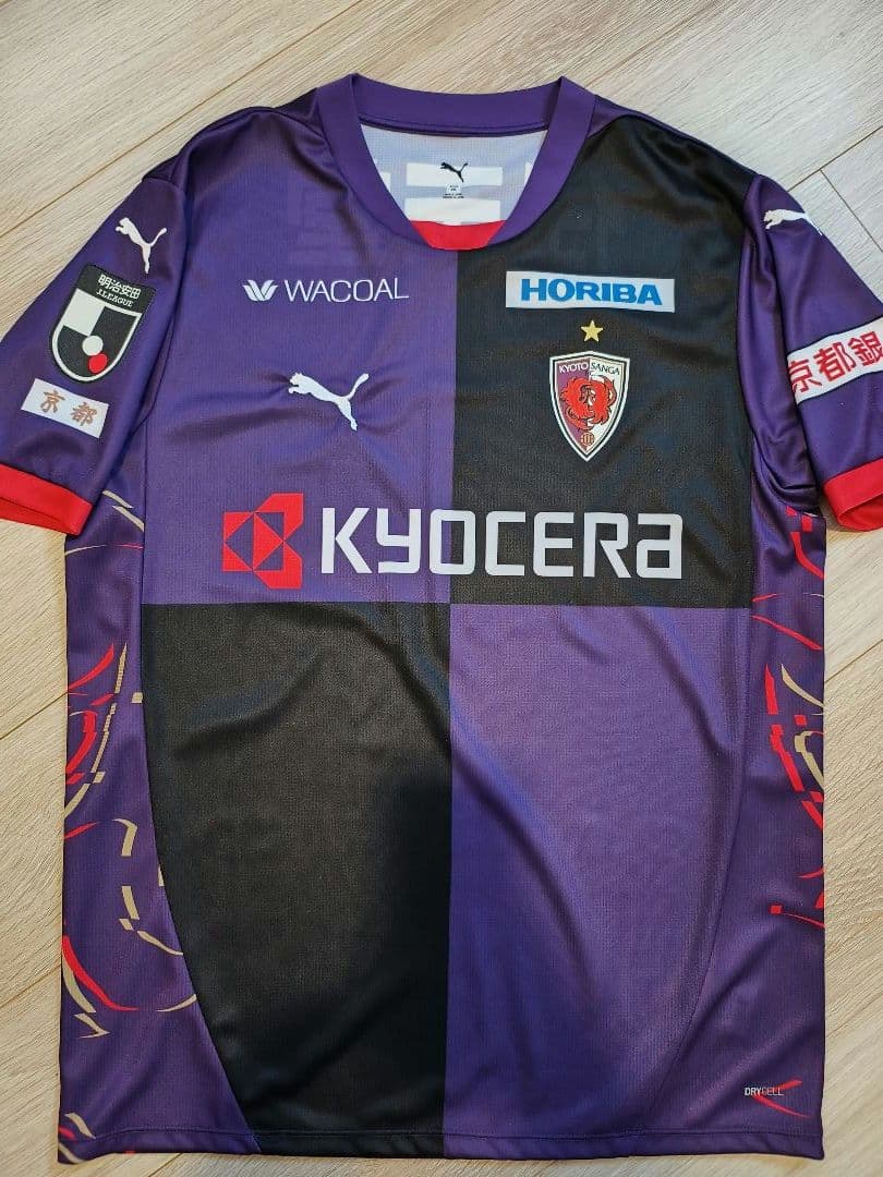 【着用1回】京都サンガFC オーセンティックユニフォーム XXL 福田心之助