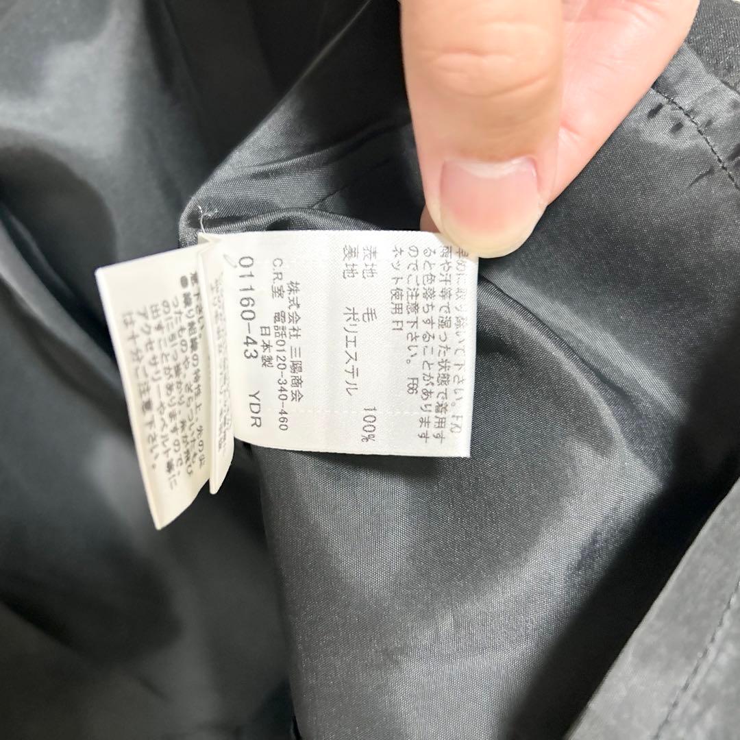 美品　バーバリーブルーレーベル　ノバチェック　ウールワンピース　ノースリーブ