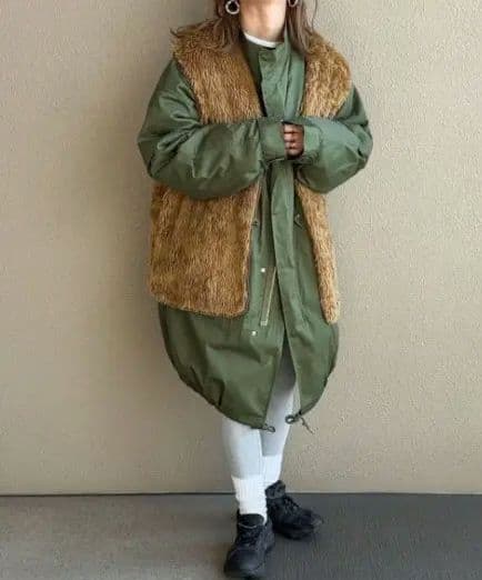 【新品未使用】完売カラー3WAY/M-65スタンドモッズコートM