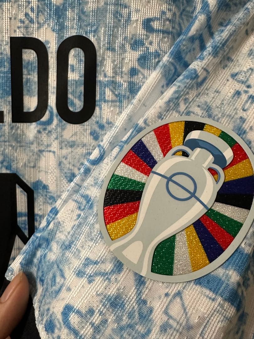 頂*天様 ポルトガル代表ユニフォームアウェイ Euro 2024 ロナウド　Ls