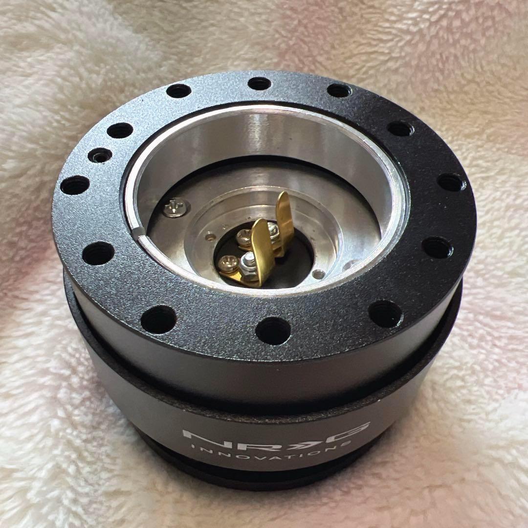 NRG クイックリリース 黒 ブラック 即日発送可能！