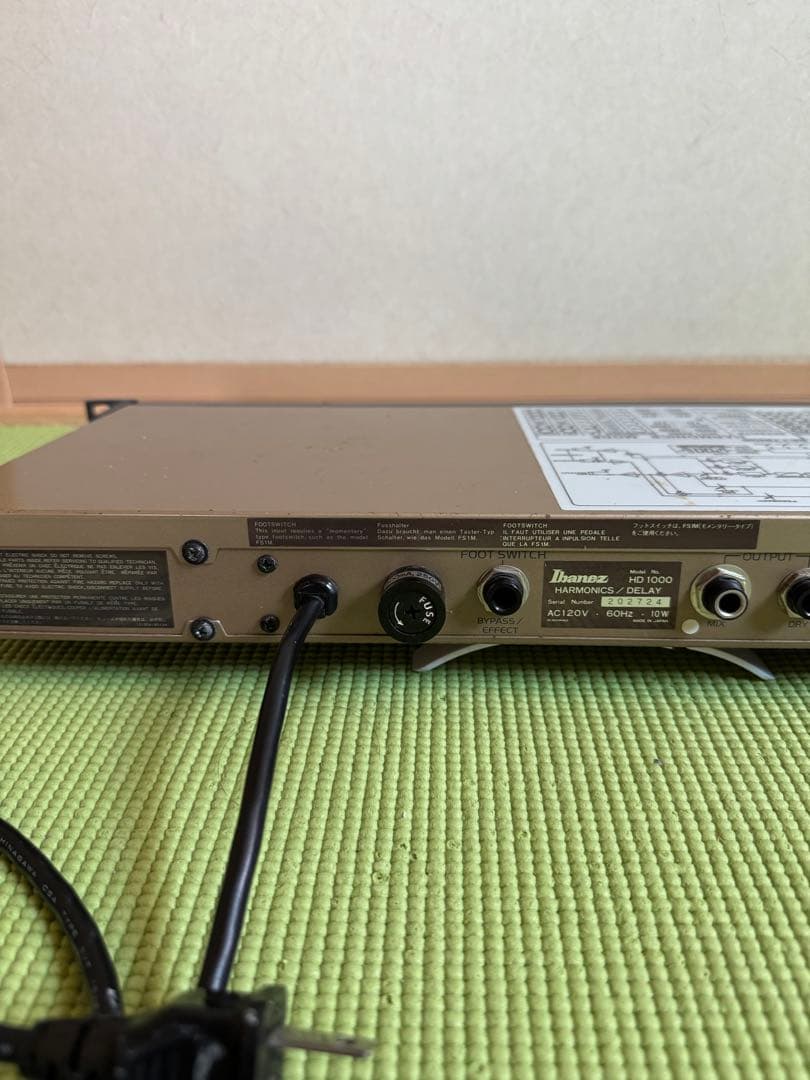 Ibanez HD1000 ハーモニクスディレイ