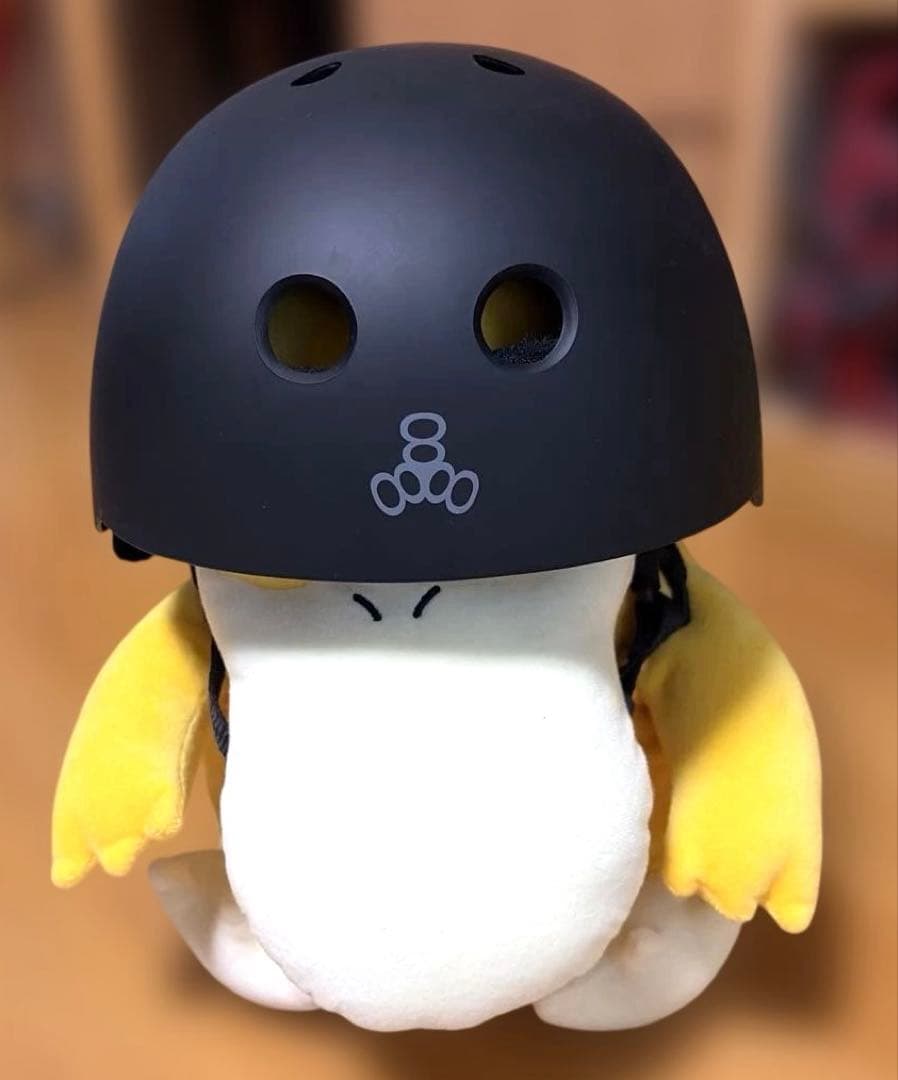 triple eight マットブラック ヘルメットXL大人用