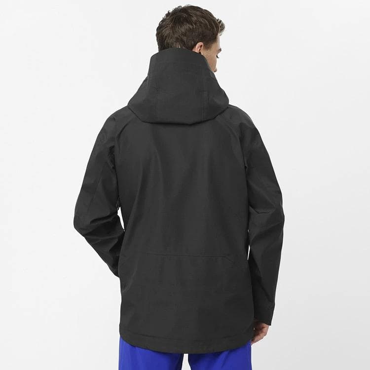 新品 サロモン SONIC 3レイヤー ジャケット LC2285700 M 黒