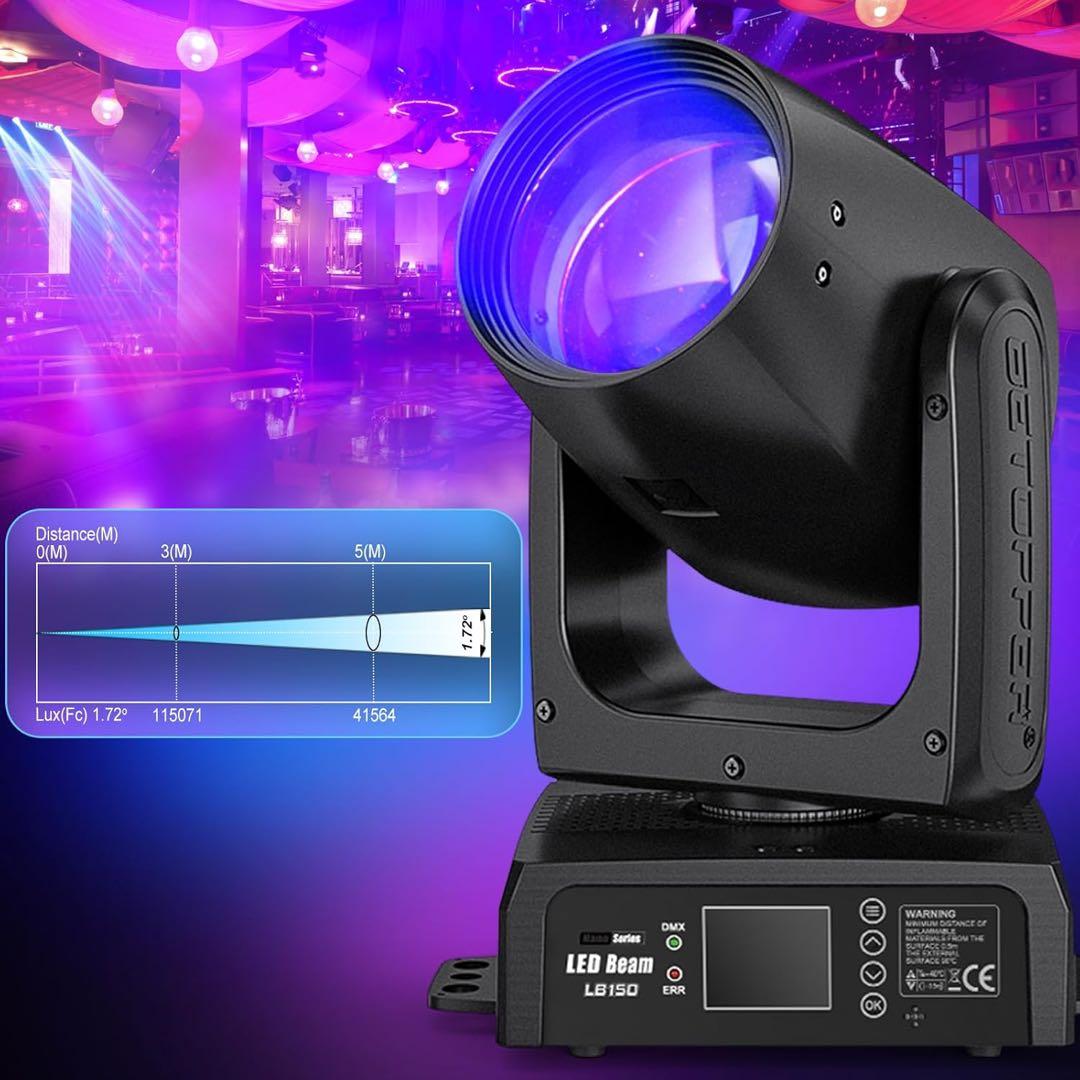 ビームライトLEDステージライト舞台照明スポットライト調光ディスコライト
