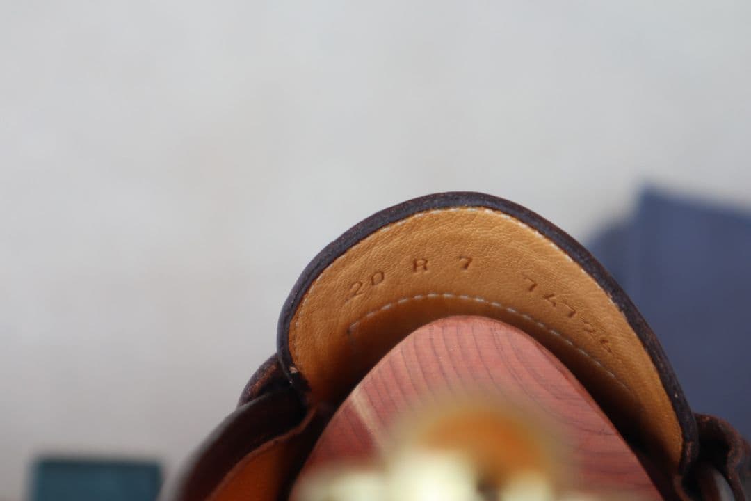 靴 PARABOOT REIMS MARCHE LIS CAFE 7 BRW