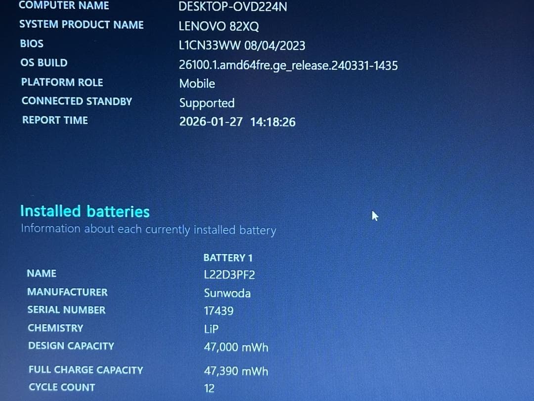 Windowsノート本体 Lenovo IdeaPad Slim 3 G8 R3 8G 512G 610M