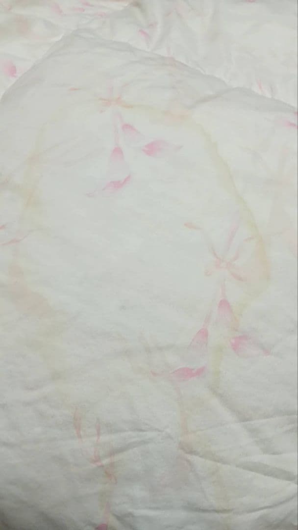 丸八真綿　掛け布団　シングル　ソワリー　ダウン90%　羽毛1.5キロ　シミあり