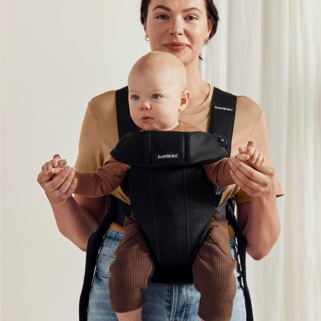✨新品✨ベビービョルン　ベビーキャリア　ミニ　メッシュ　抱っこ紐　ブラック