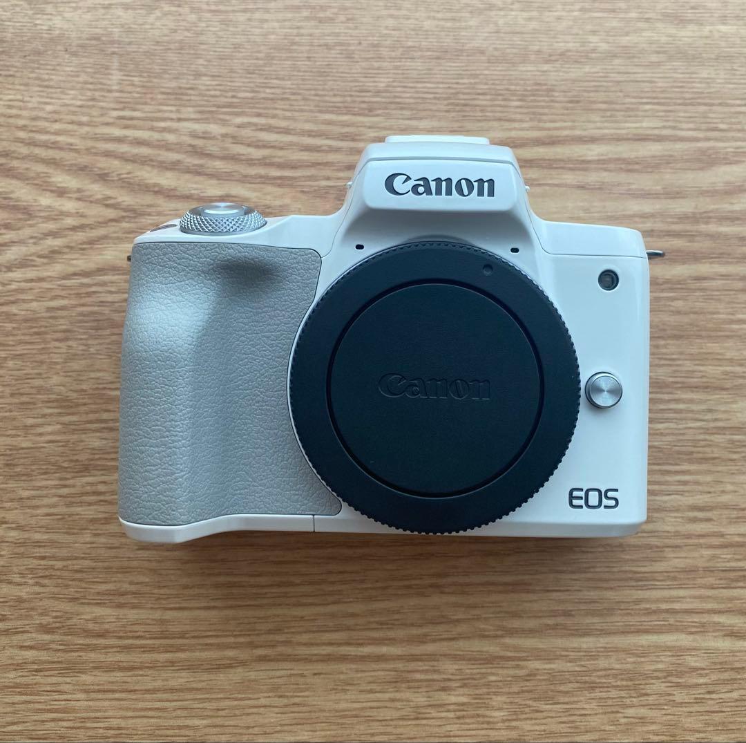 Canon EOS ホワイト ミラーレス一眼 本体