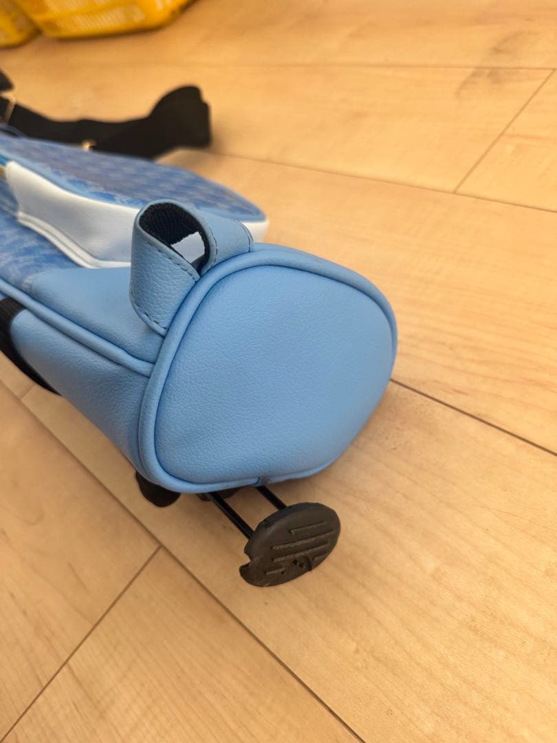 レザレクション セルフスタンドバッグブルー