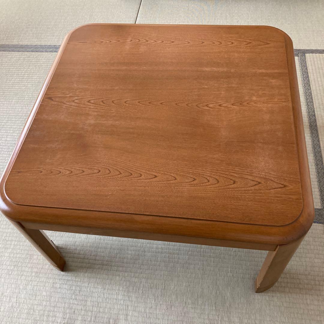 木製 正方形 こたつ 電気式