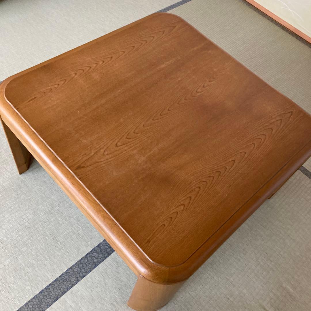 木製 正方形 こたつ 電気式