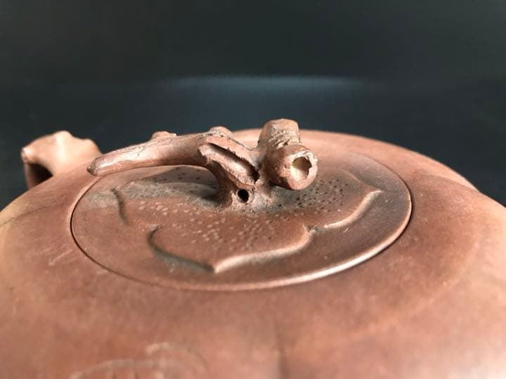 朱泥急須 民国時代 雲山呉製 （順根）