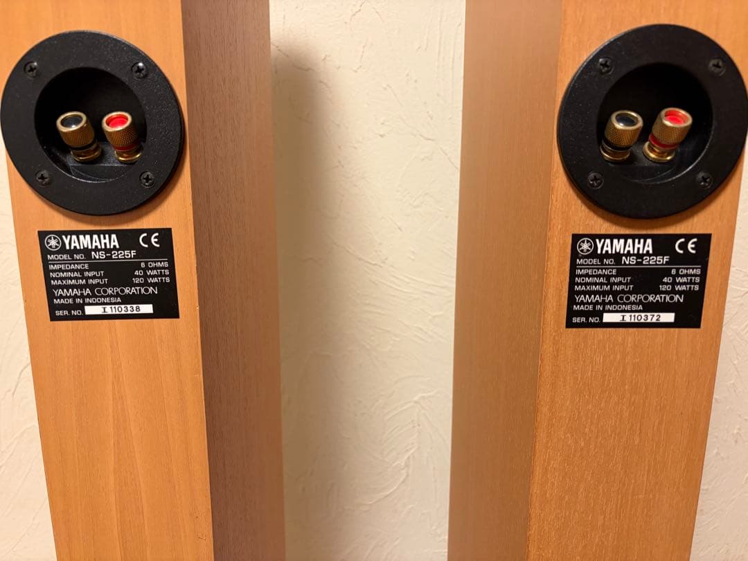 【良品】YAMAHA NS-225F トールボーイ スピーカー セット