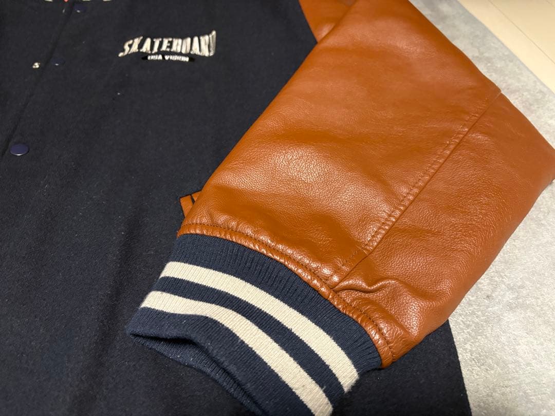 VISIONSTREETWEAR スタジャン ブラウン　メンズ　アウター　4L