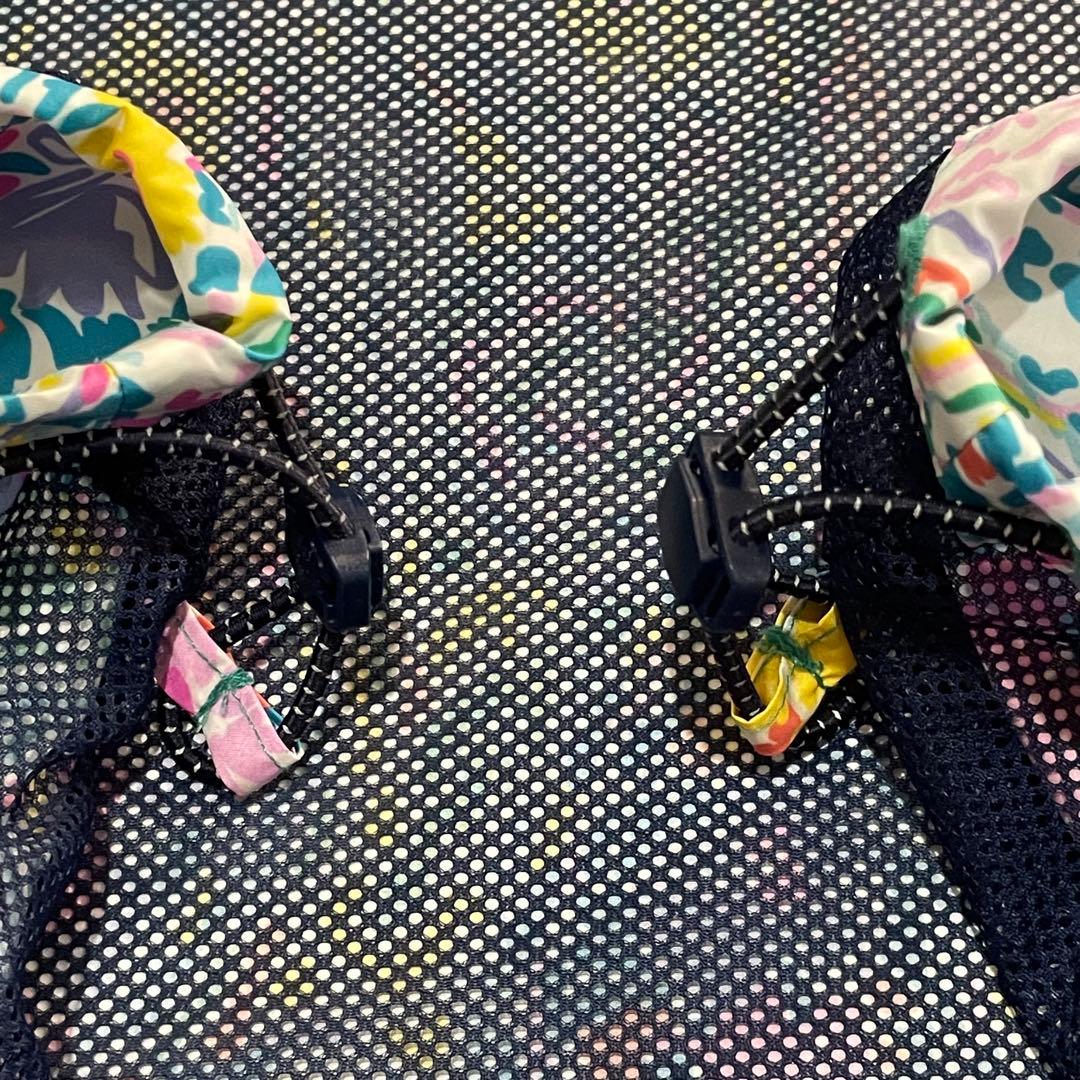 【極美品】　【レアサイズ】　アディダス　ノア　ナイロンジャケット　総柄　古着