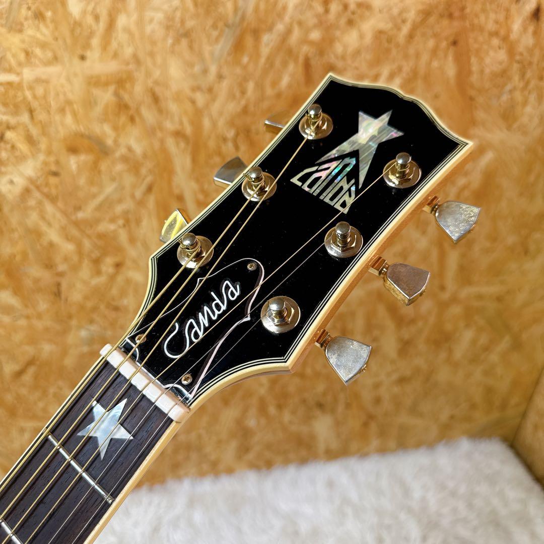 美品！CANDA 404/GIBSON J-200タイプ 1970年代フジゲン製