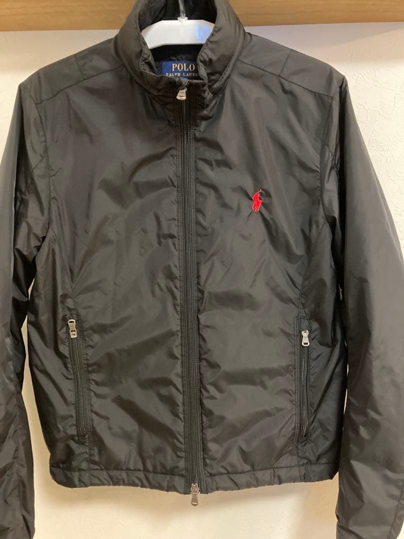 極美品　ラルフローレン　中綿ナイロンジャケット　フード収納可　短丈　サイズXS