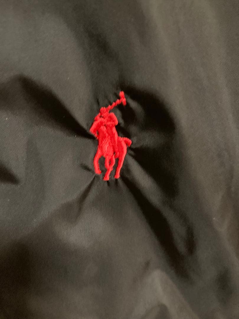 極美品　ラルフローレン　中綿ナイロンジャケット　フード収納可　短丈　サイズXS