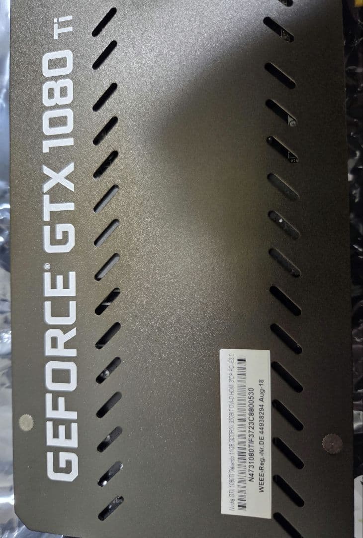 グラフィックボード・グラボ・ビデオカード GeForce GTX 1080 Ti