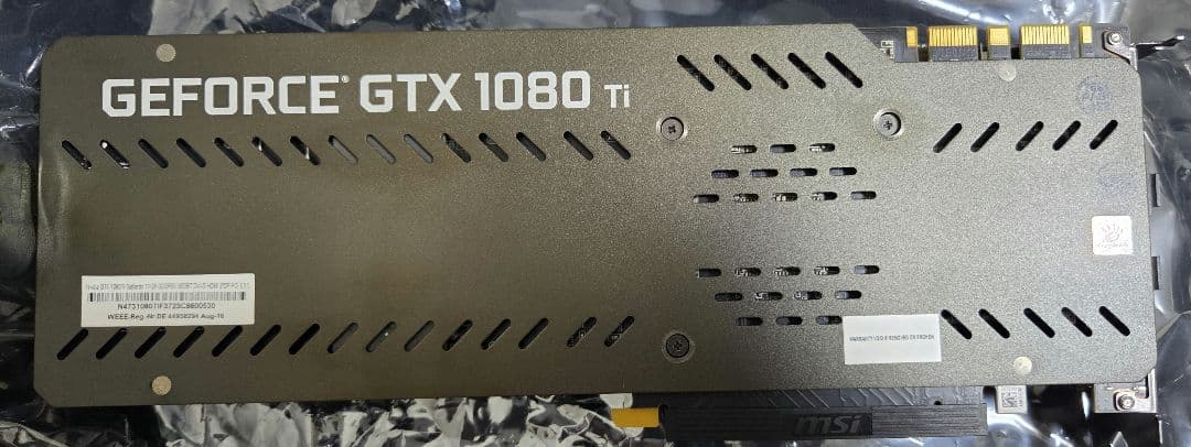 グラフィックボード・グラボ・ビデオカード GeForce GTX 1080 Ti