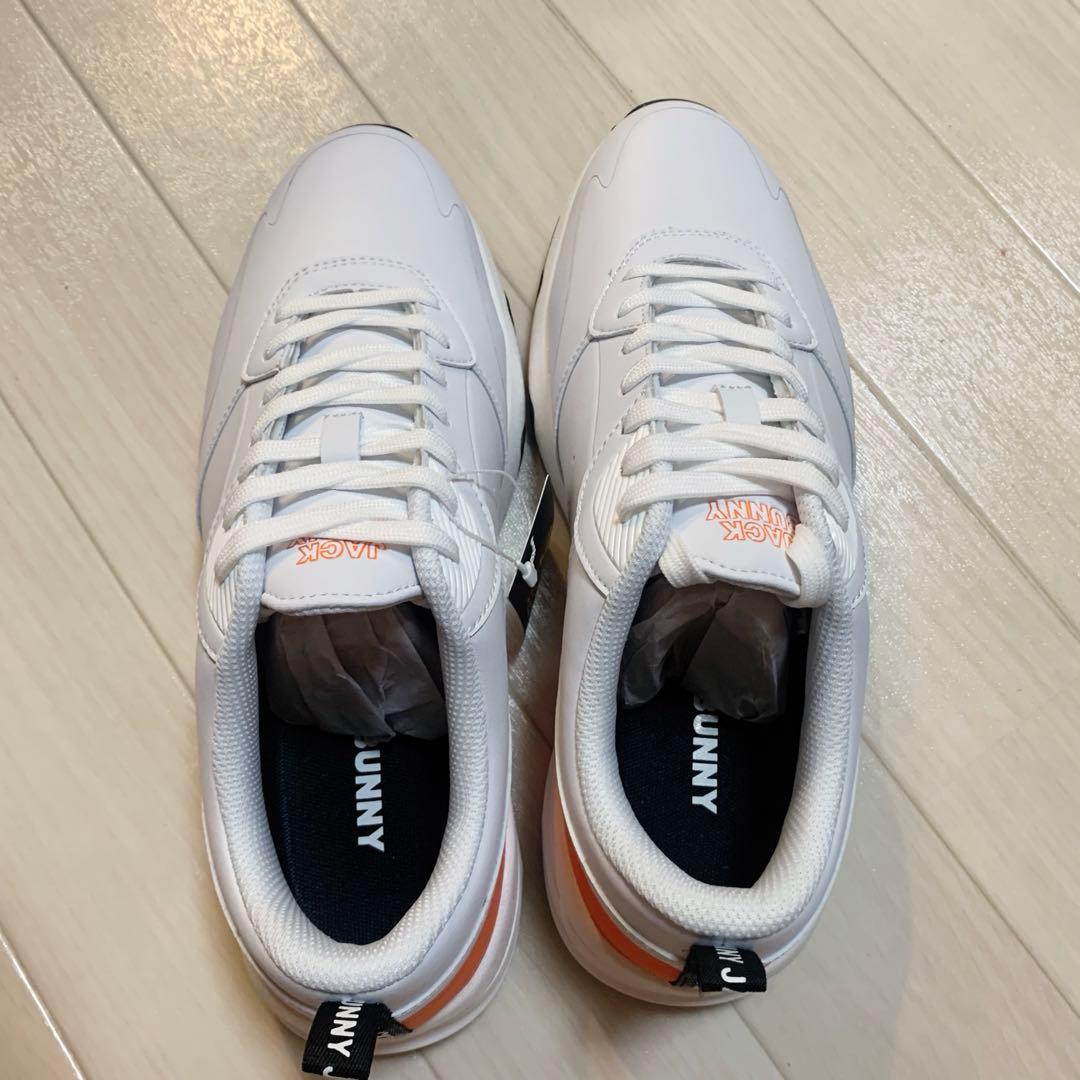 の*ぶ様 新品■22,000円【ジャックバニー 】スパイクレス　ゴルフシューズ