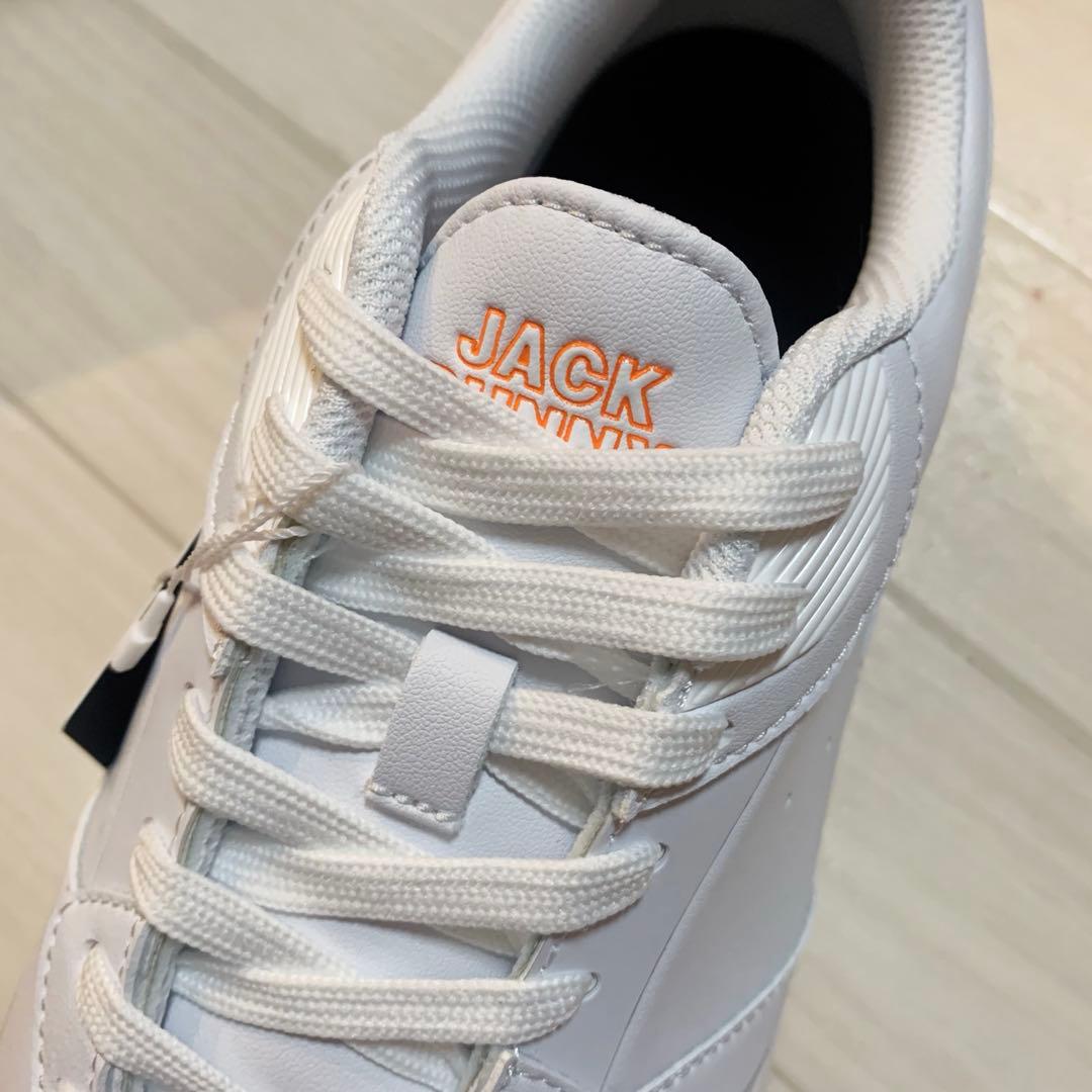 の*ぶ様 新品■22,000円【ジャックバニー 】スパイクレス　ゴルフシューズ