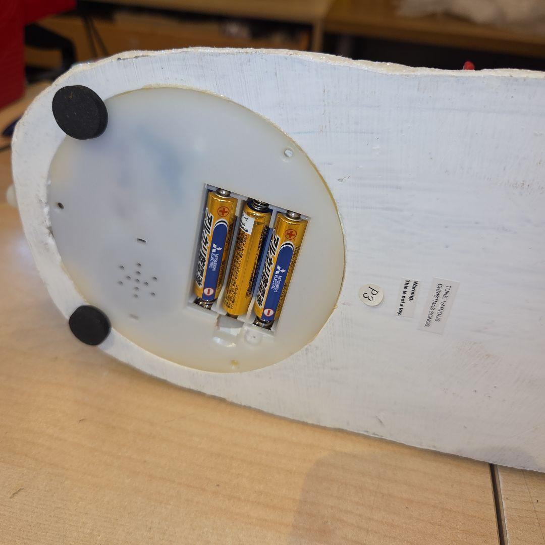 クリスマス トナカイ フィギュア付きオープンカー