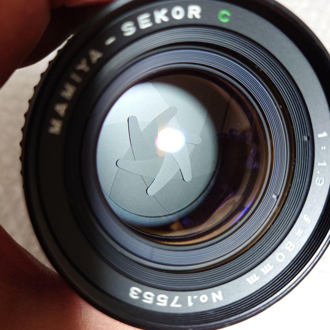 レンズ(単焦点) MAMIYA SEKOR C 80mm f1.9